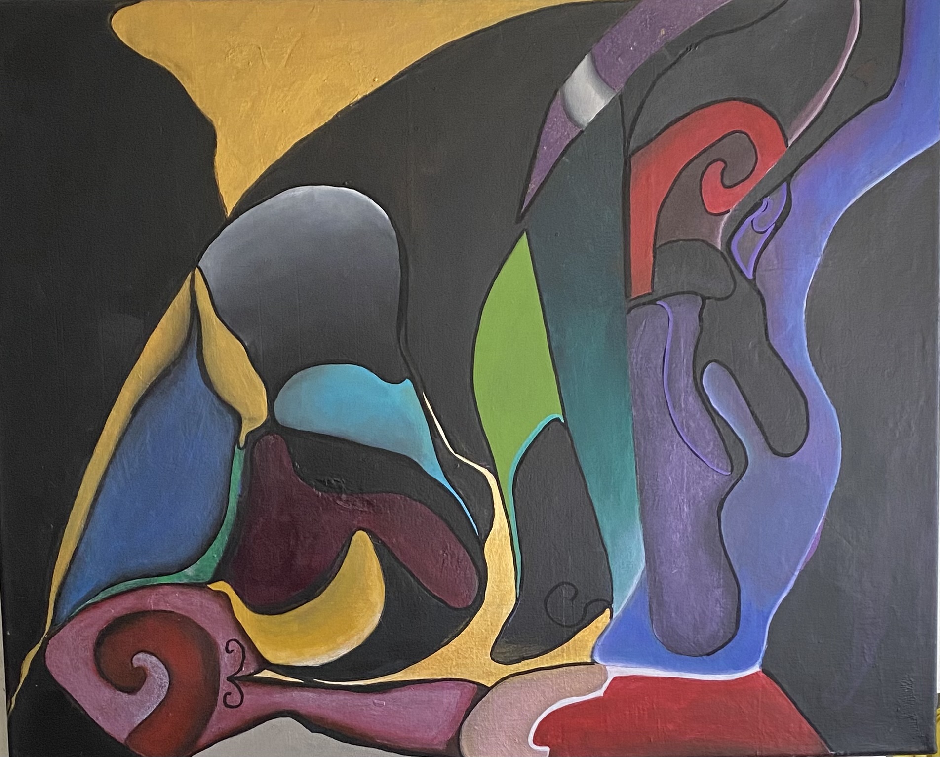 Abstract painting