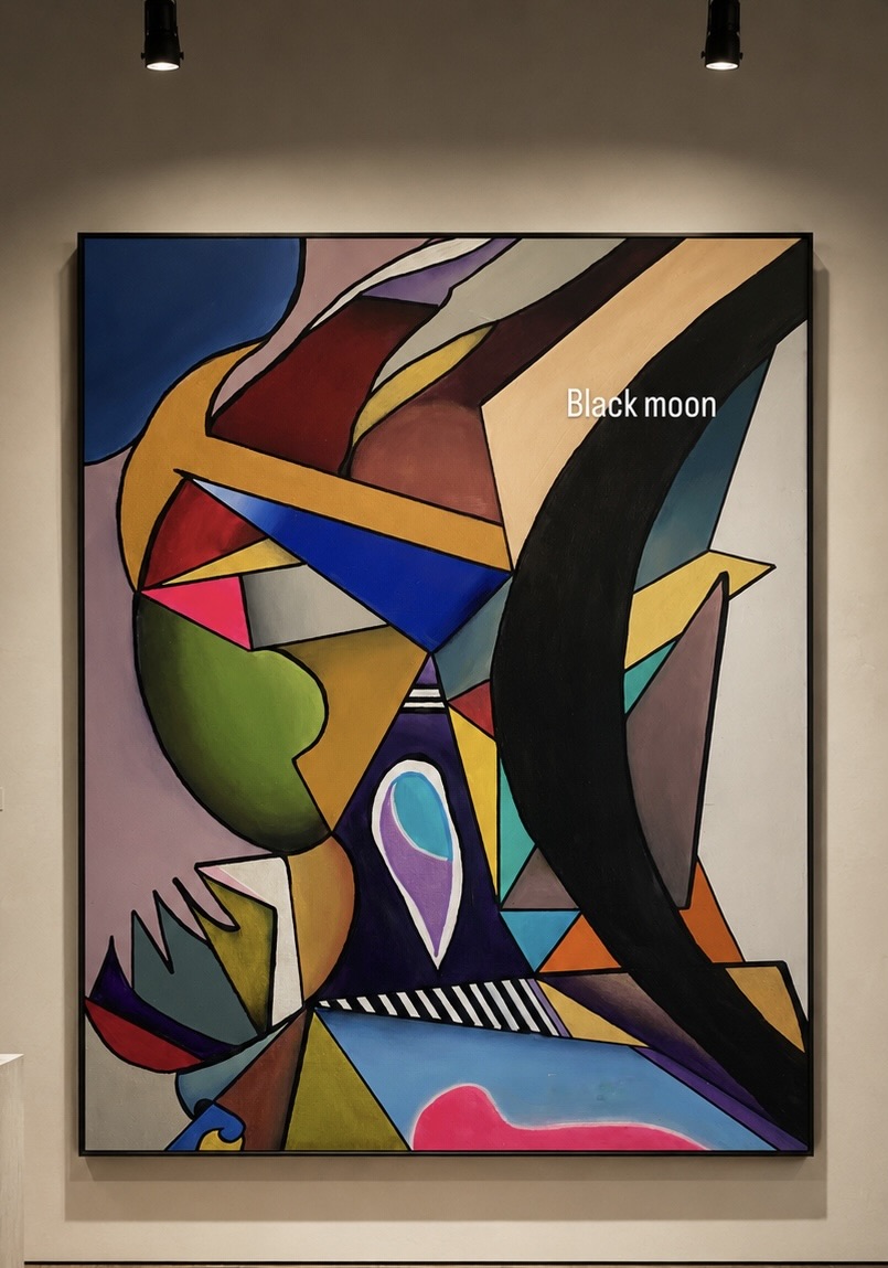 Black Moon painting